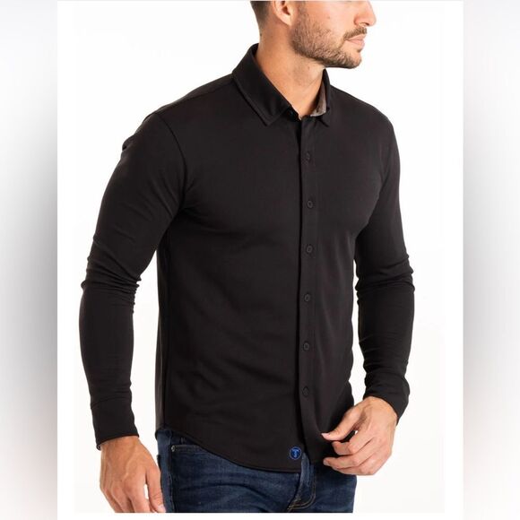 Twillory Changer // Performance Black Skull Contrast Men's Size 15.5 34-35 NWT - Picture 1 of 8